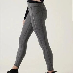 Athleta Ranier Heathered Tights